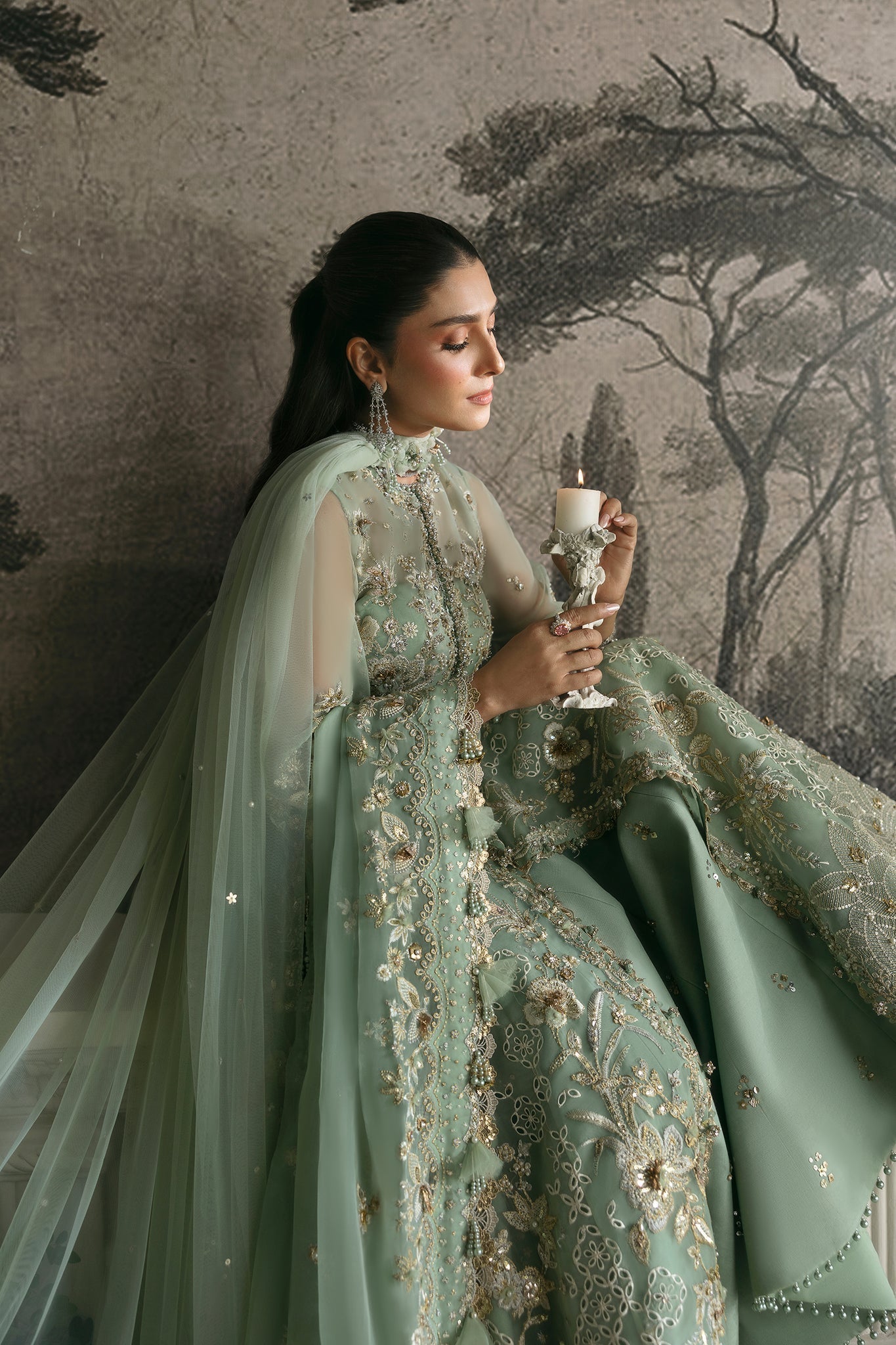 Elan | Wedding Festive 24 | SEA OF SERENITY (EC24-06) - Ladies Clothes 