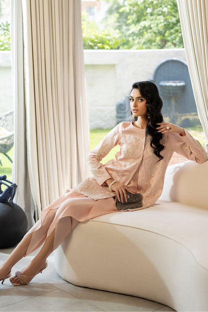 Erum Khan | Elan Formals |Blush haze - Formal Dress - available at Maria Faisal in UK and USA.