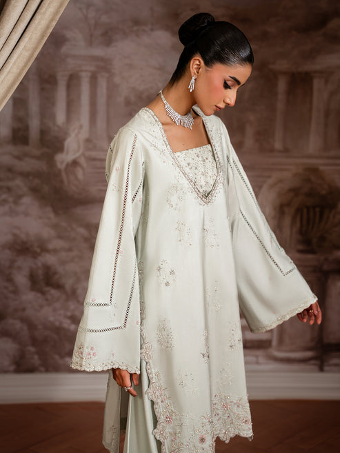 Epoque | Elysia Luxury Pret | Elara - Luxury Dress - available at Maria Faisal in UK and USA.