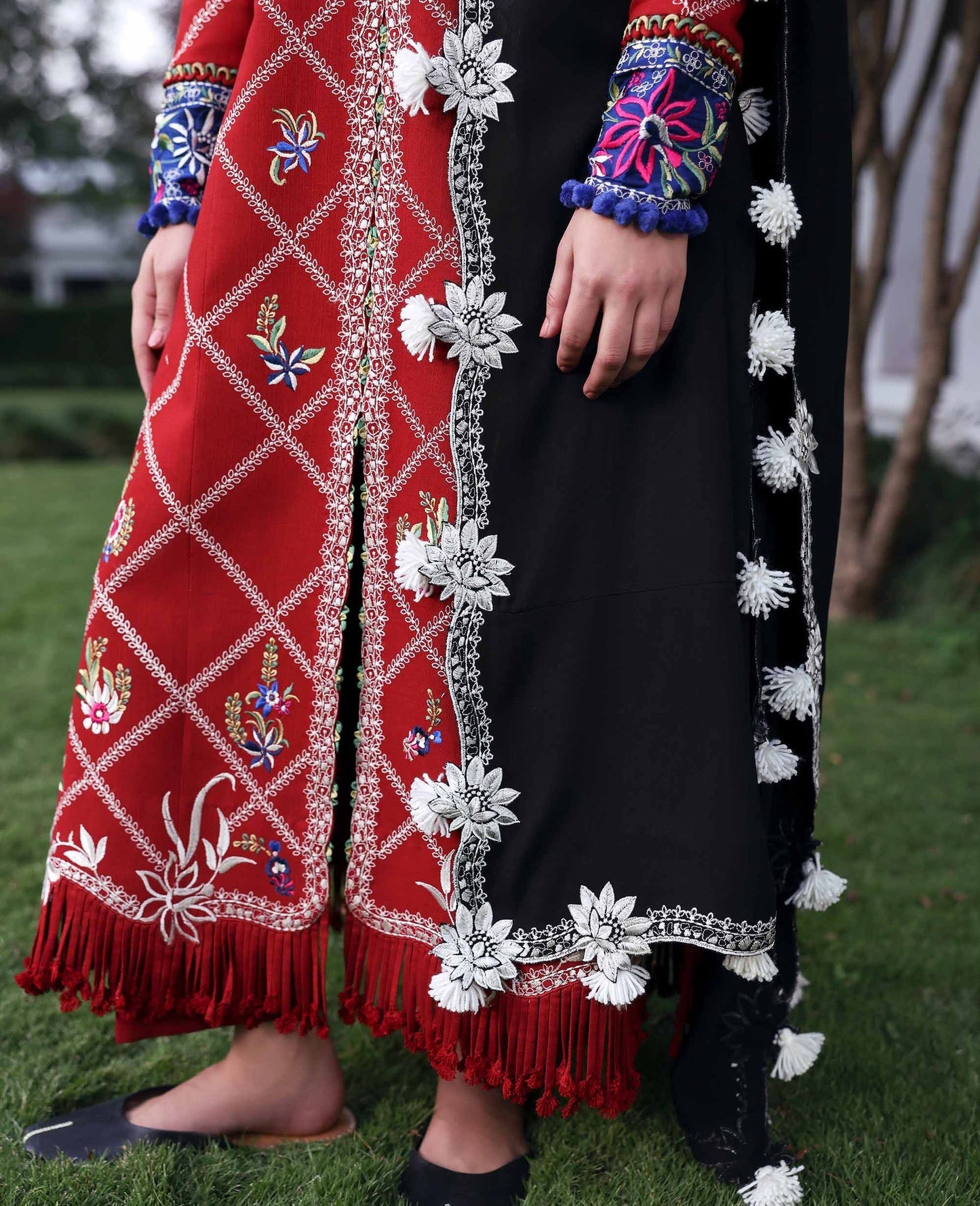 Elara – authentic Pakistani dress from the Amaris Luxury Shawl 25 collection for women in the UK