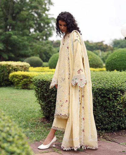 Republic Womenswear | Lilas Lawn 26 | Elaris - Luxury Dress - available at Maria Faisal in UK and USA.