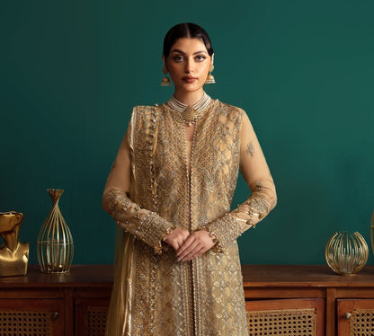 Eleshia | Zarin Wedding Formals 24 |  ELANA - Designer Dress with Intricate embroidery and embellishments. Shop elegent wedding dress at Maria Faisal.