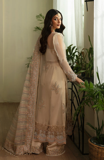 Eleshia | Zarin Wedding Formals 24 |  SHAHZEEN - Designer Dress with Intricate embroidery and embellishments. Shop elegent wedding dress at Maria Faisal.