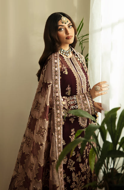 Eleshia | Zarin Wedding Formals 24 |  ZAIBA - Designer Dress with Intricate embroidery and embellishments. Shop elegent wedding dress at Maria Faisal.