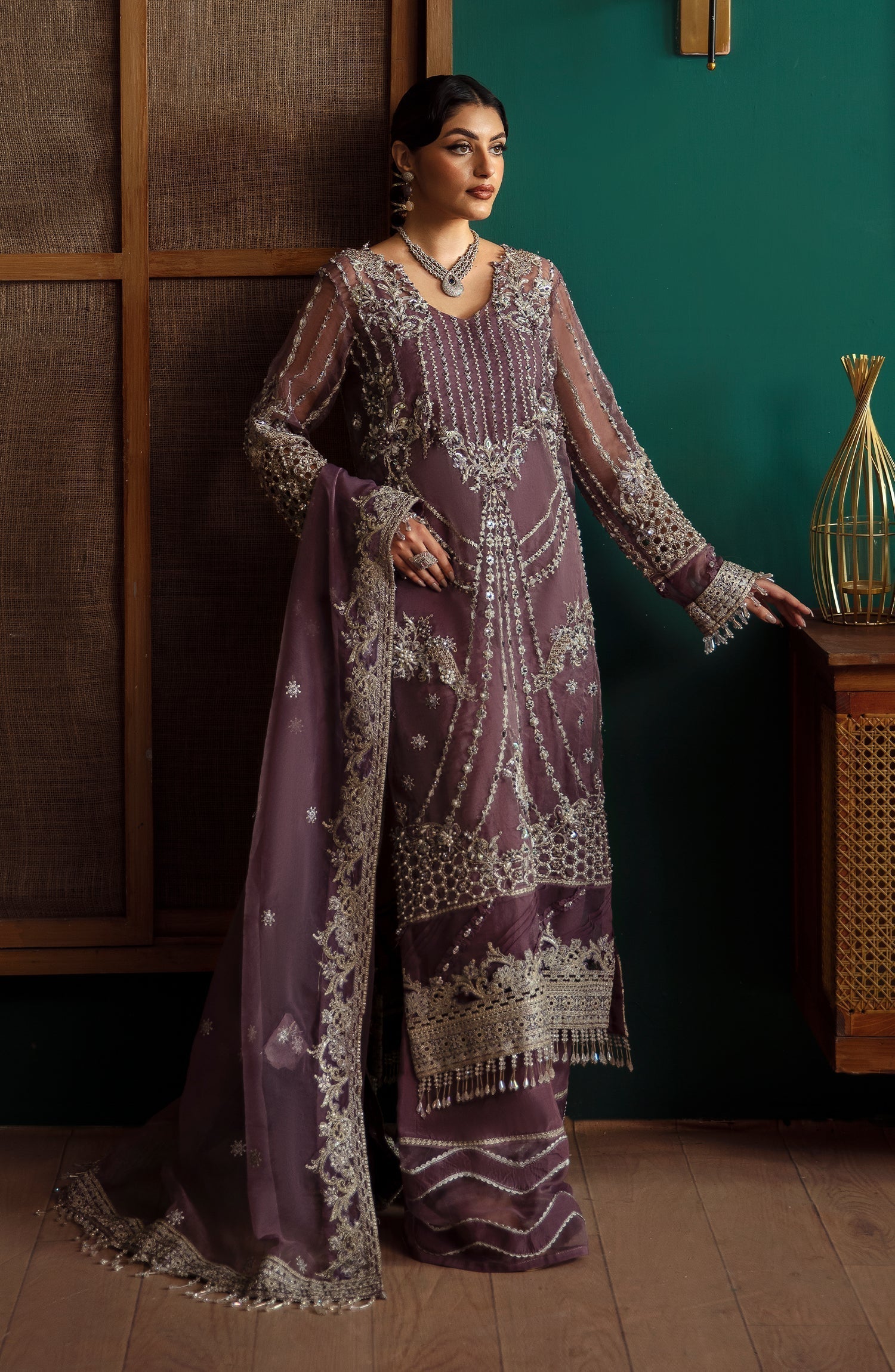 Eleshia | Zarin Wedding Formals 24 |  ZARIF - Designer Dress with Intricate embroidery and embellishments. Shop elegent wedding dress at Maria Faisal.