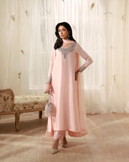 Faiza Saqlain | Freya Luxury Pret | Eleya - Formal Dress - available at Maria Faisal in UK and USA.