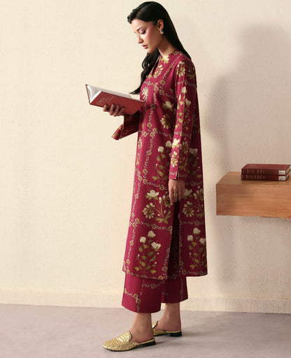 Republic Womenswear | Basics Winter 25 | Elia - Casual Dress - available at Maria Faisal in UK and USA.