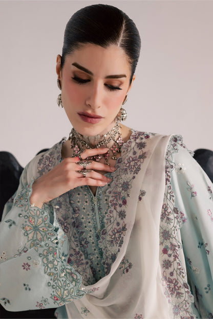 Batik | Festive Eid 26 | Elide - Luxury Dress - available at Maria Faisal in UK and USA.