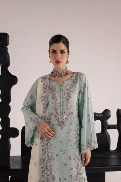 Batik | Festive Eid 26 | Elide - Luxury Dress - available at Maria Faisal in UK and USA.