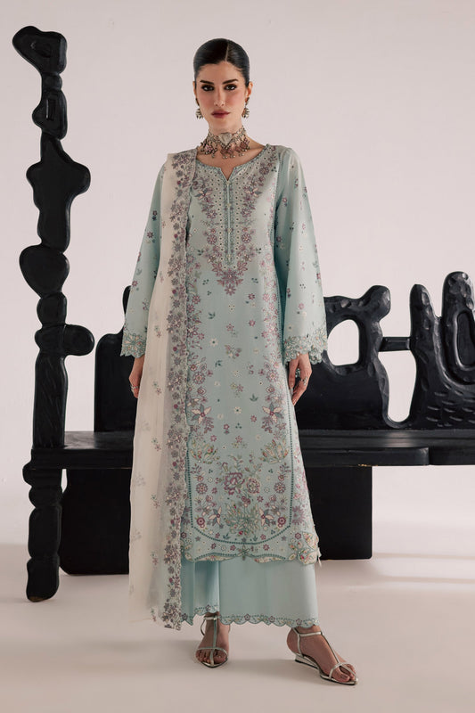 Batik | Festive Eid 26 | Elide - Luxury Dress - available at Maria Faisal in UK and USA.