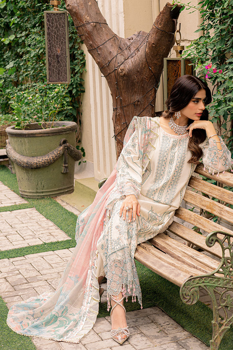 Ellena | Luxury Embroidered Collection | D27 - Waniyas