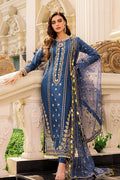 Ellena | Luxury Embroidered Collection | D26 - Waniyas