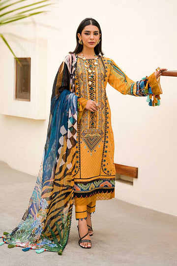 Ellena | Luxury Embroidered Collection | D14 - Waniyas