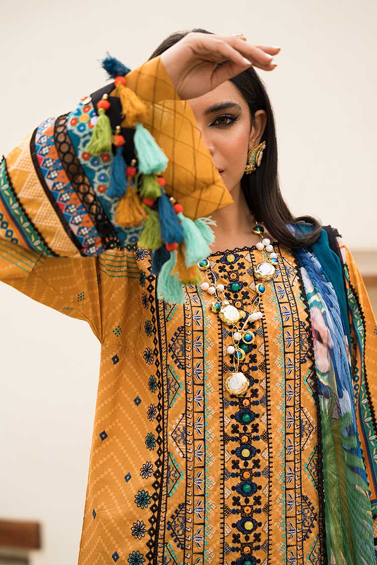 Ellena | Luxury Embroidered Collection | D14 - Maria Faisal