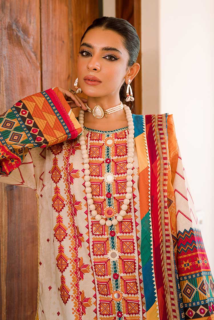 Ellena | Luxury Embroidered Collection | D08 - Maria Faisal