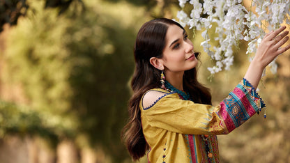 Ellena | Luxury Embroidered Collection | D05 - Maria Faisal