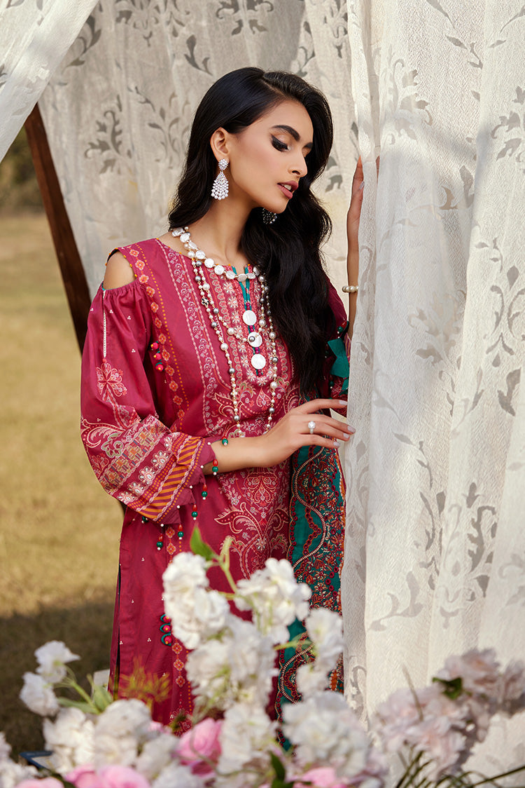 Ellena | Luxury Embroidered Collection | D04 - Waniyas