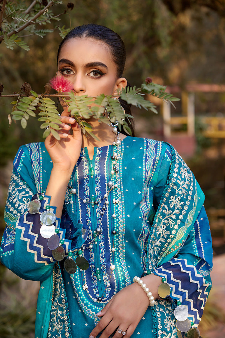 Ellena | Luxury Embroidered Collection | D07 - Maria Faisal