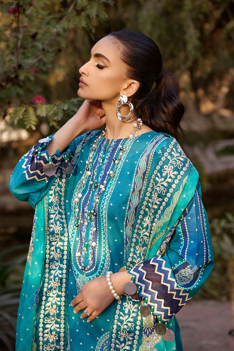 Ellena | Luxury Embroidered Collection | D07 - Waniyas