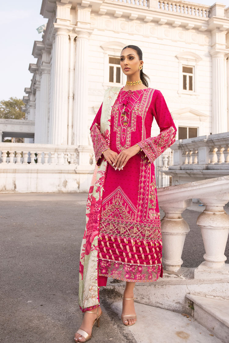 Ellena | Luxury Embroidered Collection | D12 - Maria Faisal