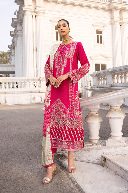 Ellena | Luxury Embroidered Collection | D12 - Maria Faisal