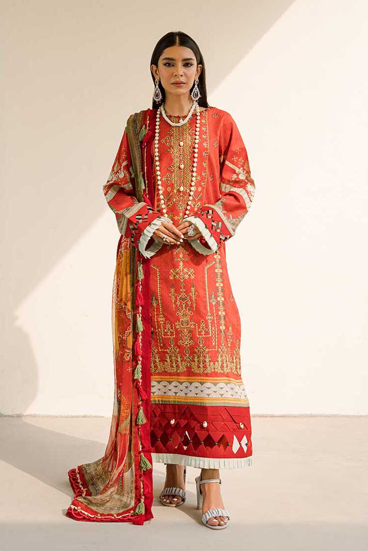 Ellena | Luxury Embroidered Collection | D18 - Maria Faisal