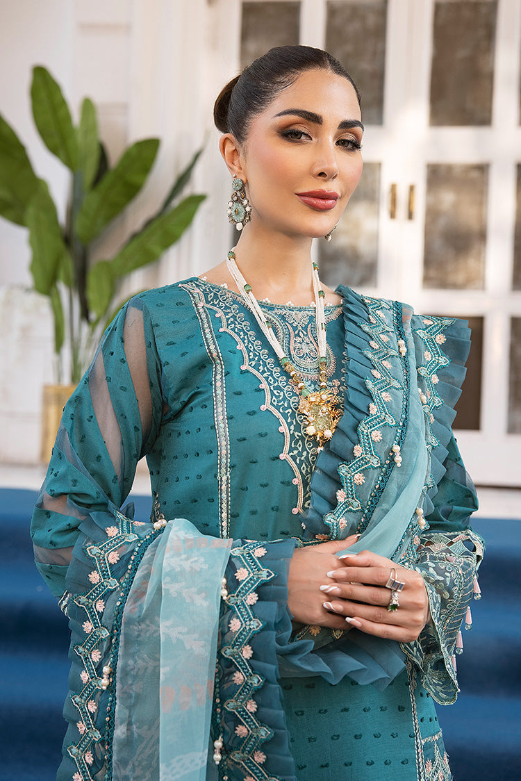 Ellena | Luxury Embroidered Collection | D19 - Waniyas