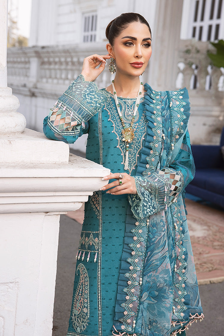 Ellena | Luxury Embroidered Collection | D19 - Maria Faisal