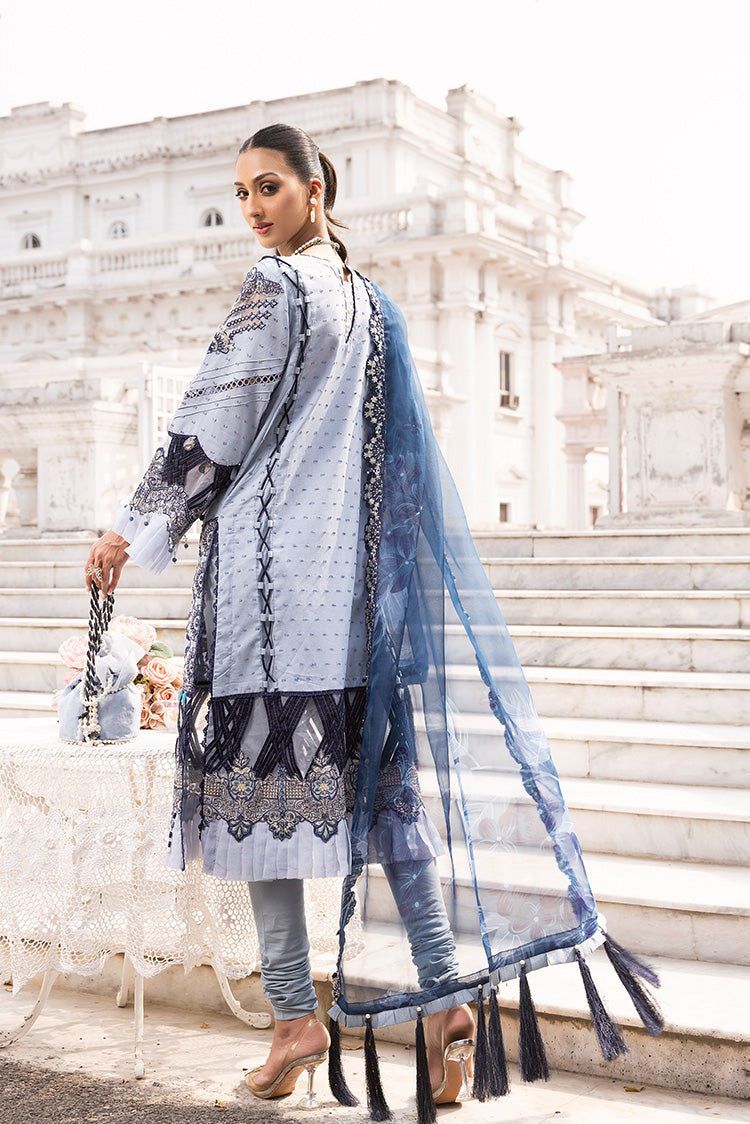 Ellena | Luxury Embroidered Collection | D22 - Waniyas