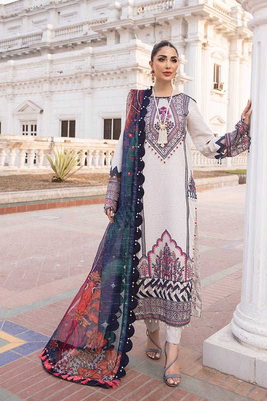 Ellena | Luxury Embroidered Collection | D23 - Maria Faisal
