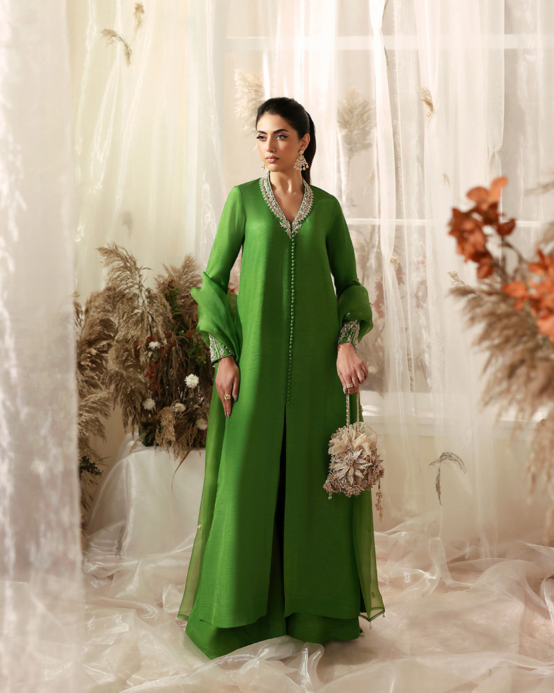 Faiza Saqlain | Freya Luxury Pret | Elodie - Formal Dress - available at Maria Faisal in UK and USA.