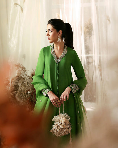 Faiza Saqlain | Freya Luxury Pret | Elodie - Formal Dress - available at Maria Faisal in UK and USA.
