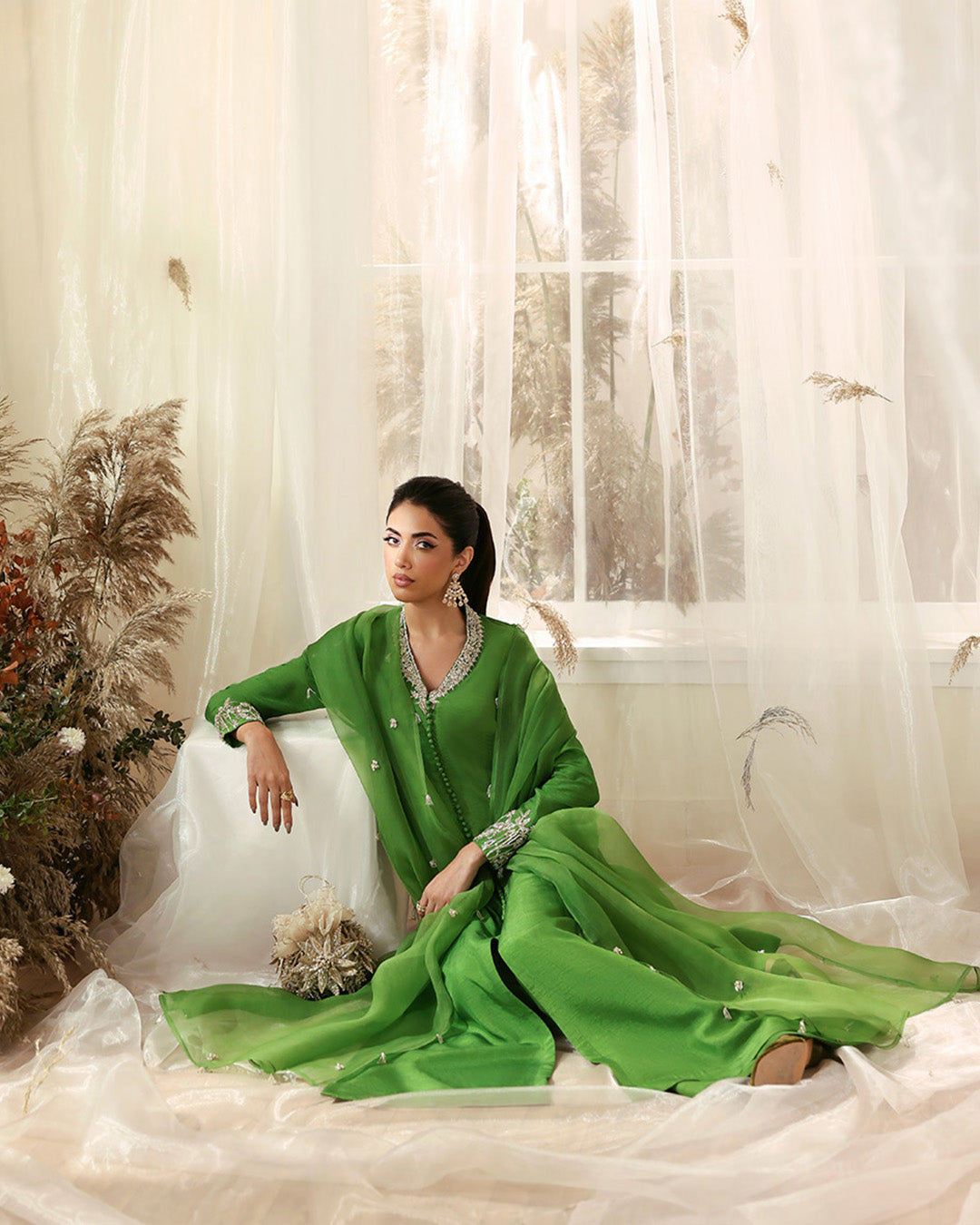 Faiza Saqlain | Freya Luxury Pret | Elodie - Formal Dress - available at Maria Faisal in UK and USA.