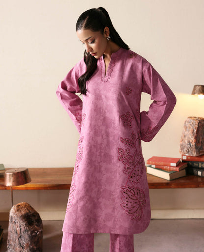 Republic Womenswear | Basics Winter 25 | Elora - Casual Dress - available at Maria Faisal in UK and USA.