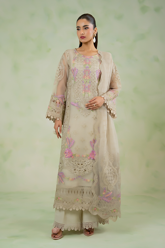 Saad Shaikh | Cutwork 26 | Elva - Luxury Dress - available at Maria Faisal in UK and USA.