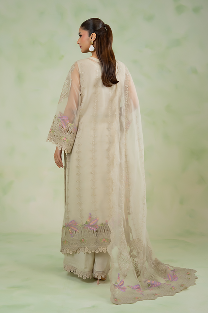 Saad Shaikh | Cutwork 26 | Elva - Luxury Dress - available at Maria Faisal in UK and USA.