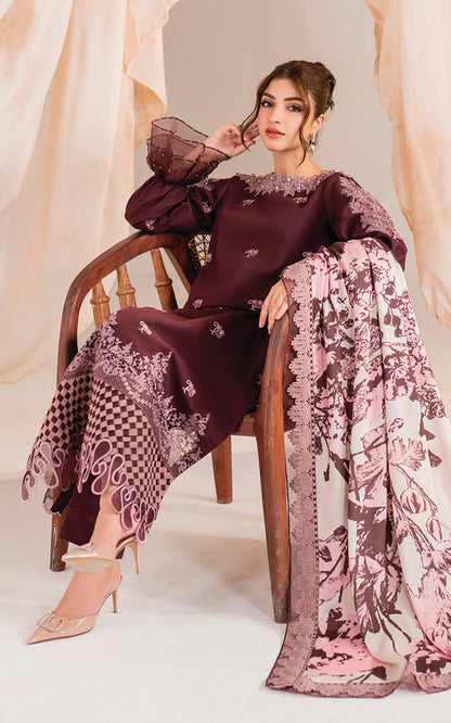 Asifa and Nabeel | Winter Meraki 24 | Elysian-MW-12 - Designer Dress with Intricate embroidery and embellishments. Shop elegent wedding dress at Maria Faisal.