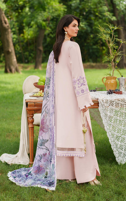 Asifa and Nabeel | Eden Cambric 25 | Elysian Petals ECU25-08 - Ladies Clothes - Maria Faisal