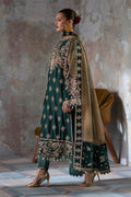 Emaan Adeel | Saanjh Velvet Collection 24 | Nisha - Designer Dress with Intricate embroidery and embellishments. Shop elegent wedding dress at Maria Faisal.