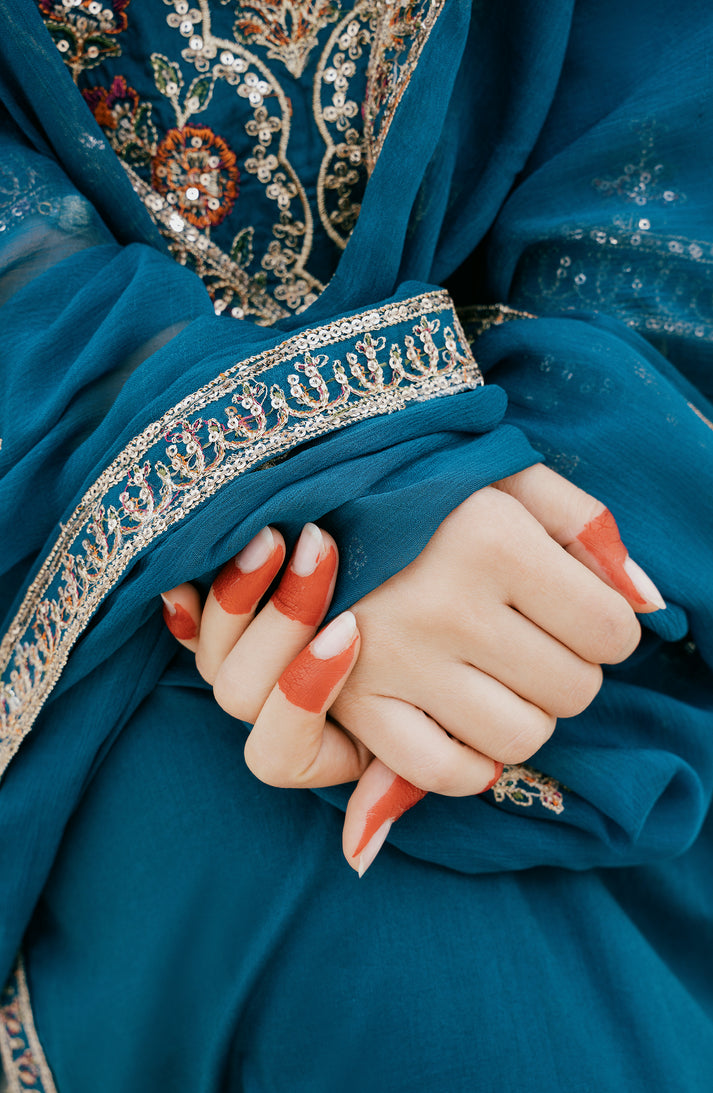 Emaan Adeel | Gul Mohr Eid Pret | ZABEEN - Maria Faisal