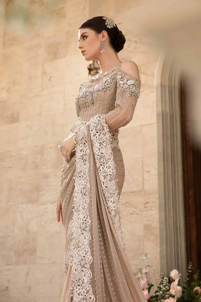 Maria B | Mbroidered Fabrics 2024 | BD-2801 - Waniyas