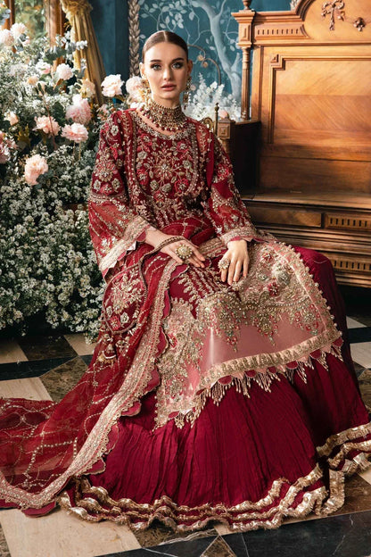 Maria B | Mbroidered Fabrics 2024 | BD-2807 - Waniyas