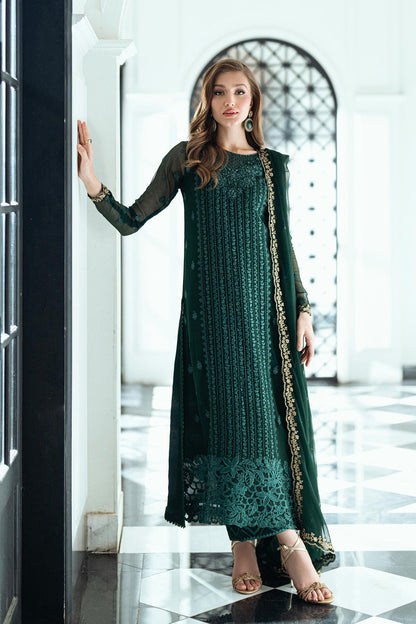 Azure | Ensembles | Emerald Whisper - Ladies Clothes - Maria Faisal