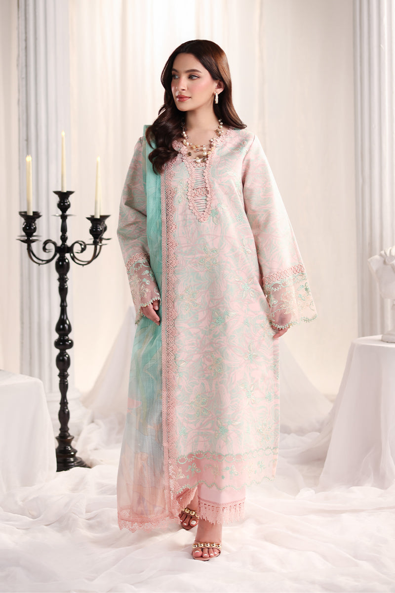 Rangrasiya | Nova Sumemr Embroidered Edit 26 | Emilia - Luxury Dress - available at Maria Faisal in UK and USA.