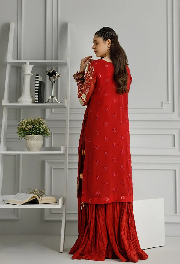 Layla Chatoor | Pret A Porter | LC-25 - Luxury Dress - available at Maria Faisal in UK and USA.
