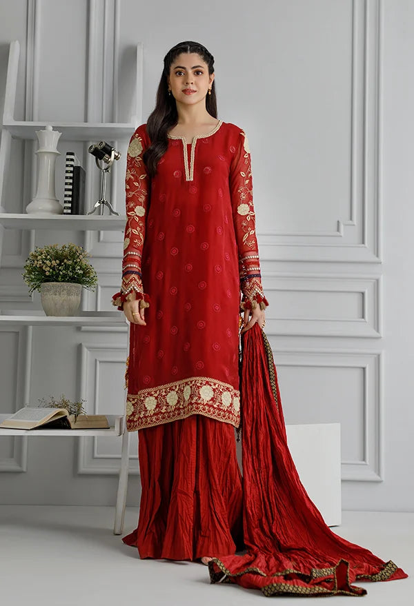 Layla Chatoor | Pret A Porter | LC-25 - Luxury Dress - available at Maria Faisal in UK and USA.