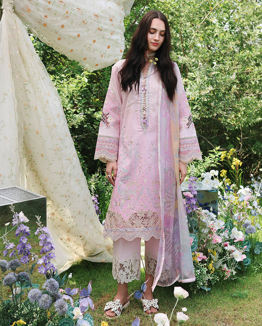 Mushq | The Secret Garden Lawn | Enchanted Vine - Luxury Dress - available at Maria Faisal in UK and USA.