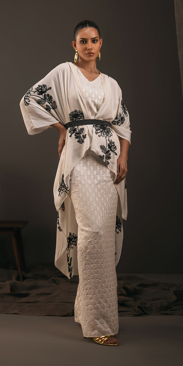 Erum Khan | Beyond Chic |  Arabian Nights - Designer Dress with Intricate embroidery and embellishments. Shop elegent wedding dress at Maria Faisal.