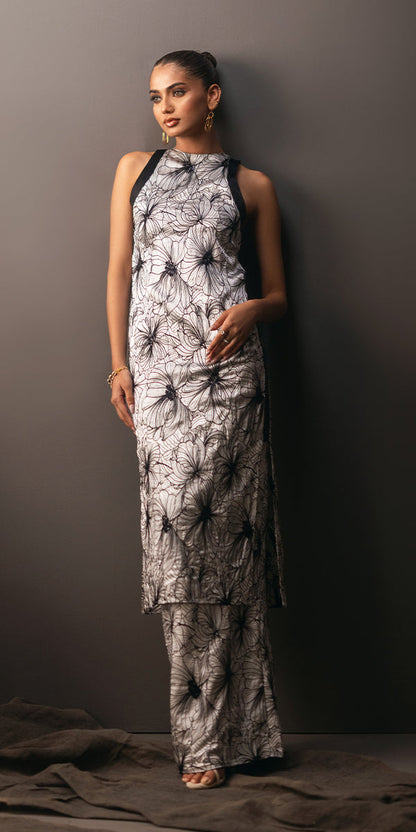 Erum Khan | Beyond Chic |  Crown Jewel - Designer Dress with Intricate embroidery and embellishments. Shop elegent wedding dress at Maria Faisal.