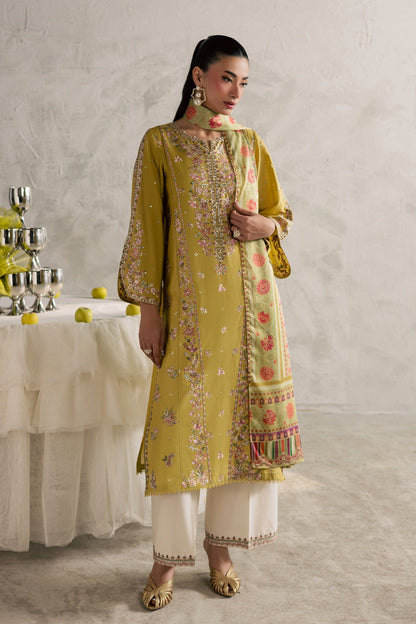 Batik | Festive Eid 26 | Essence - Luxury Dress - available at Maria Faisal in UK and USA.